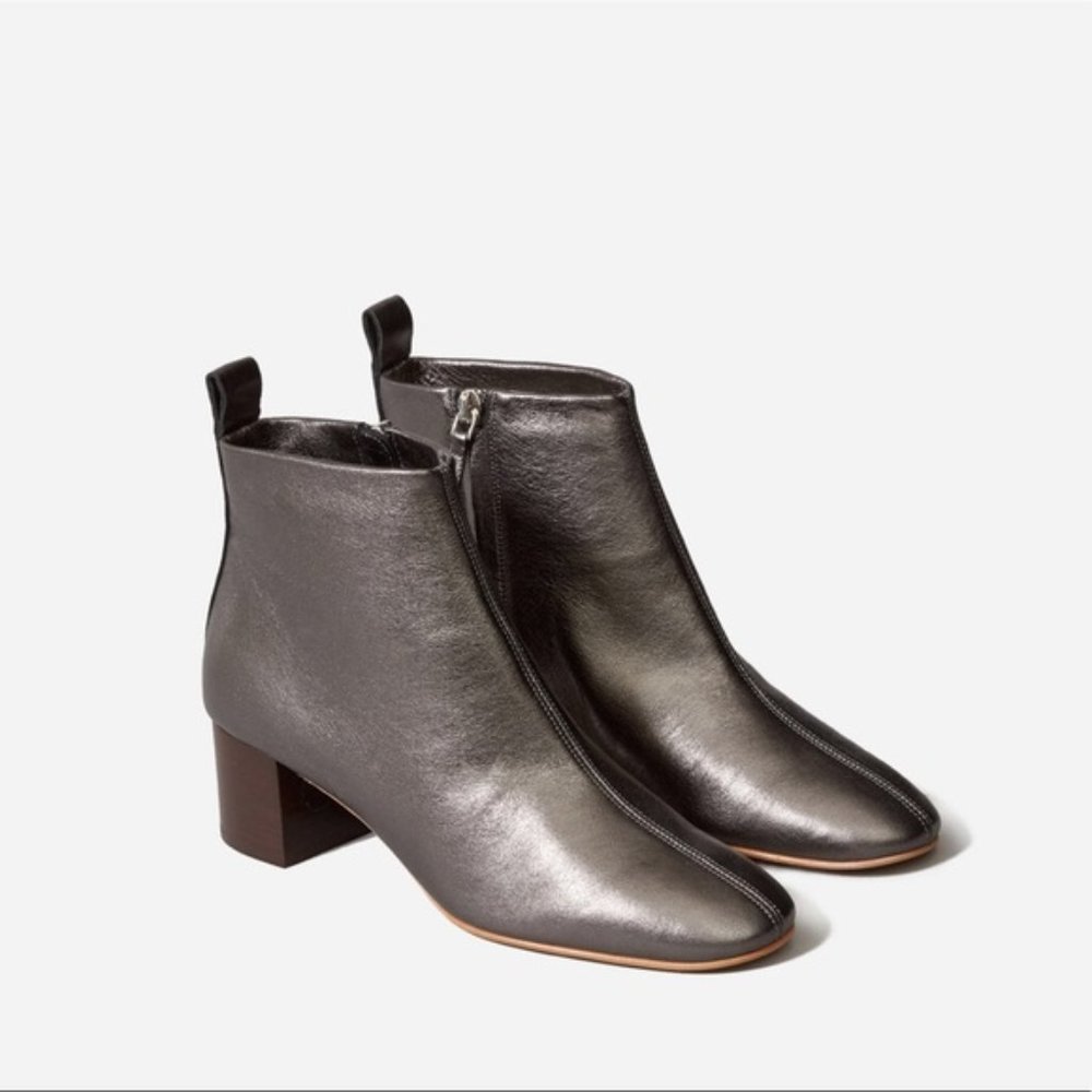 Everlane The Day Boot Limited Edition Metallic NEW